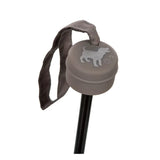 Clifton Black Dog on Grey Mini Maxi Umbrella