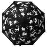 Clifton Compact Manual Black White Series Raining Cats and 
