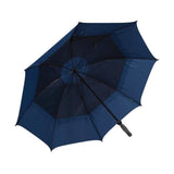 Clifton Hurricane Golf Manual Double Cover Navy Umbrella