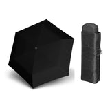 Doppler Compact Fiber Handy Black Umbrella