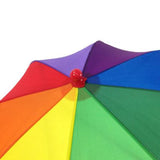 Shelta Childrens Kids Colourful Auto Open Rainbow Umbrella.