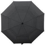 UPF25 Shelta AOAC Vented Compact Mini Black Umbrella