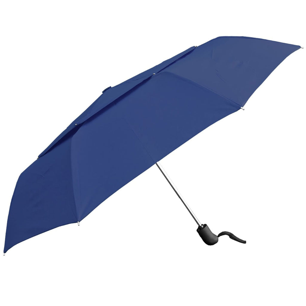 UPF25 Shelta AOAC Vented Compact Mini Navy Blue Umbrella