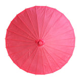 Willow Tree Bamboo Paper Parasol 84 cm Red