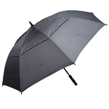 Willow Tree Eagle Auto Open Golf Umbrella Charcoal