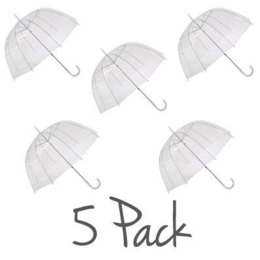 Willow Tree PVC Dome Birdcage Clear Transparent 5 Pack
